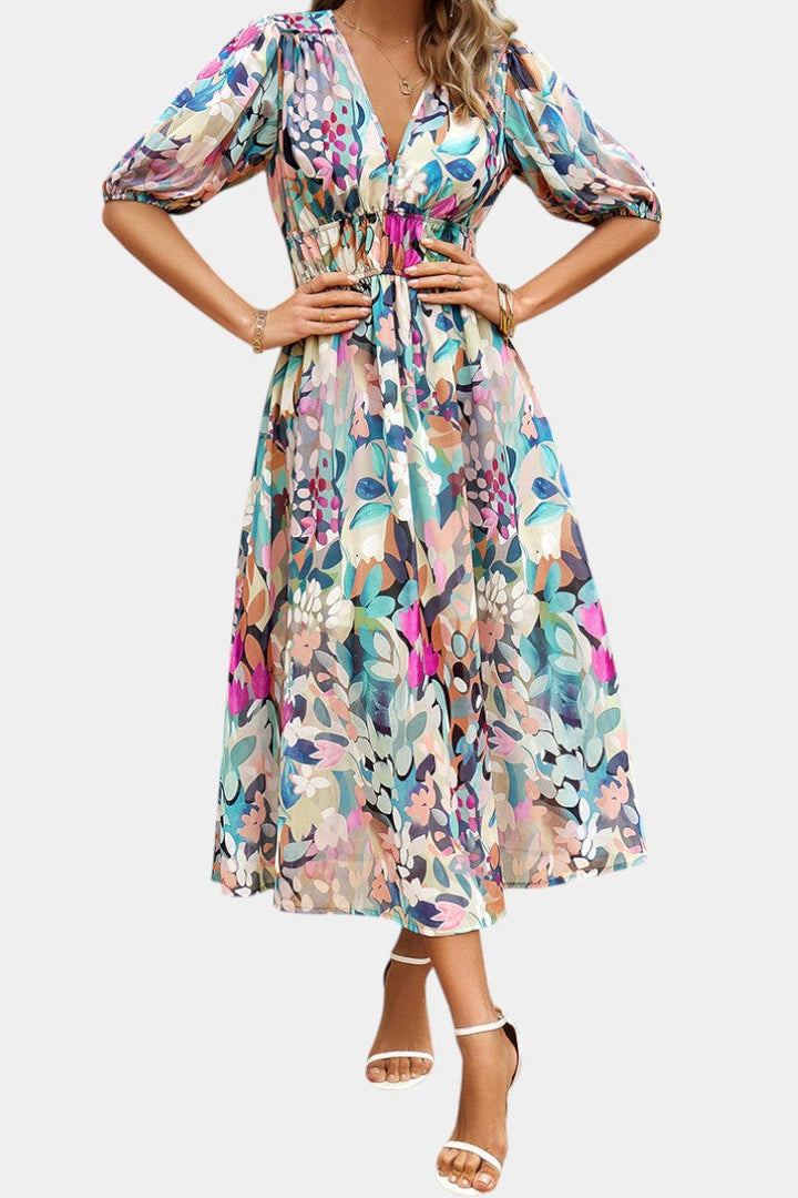 Sophia | Floral Charm Summer Dress