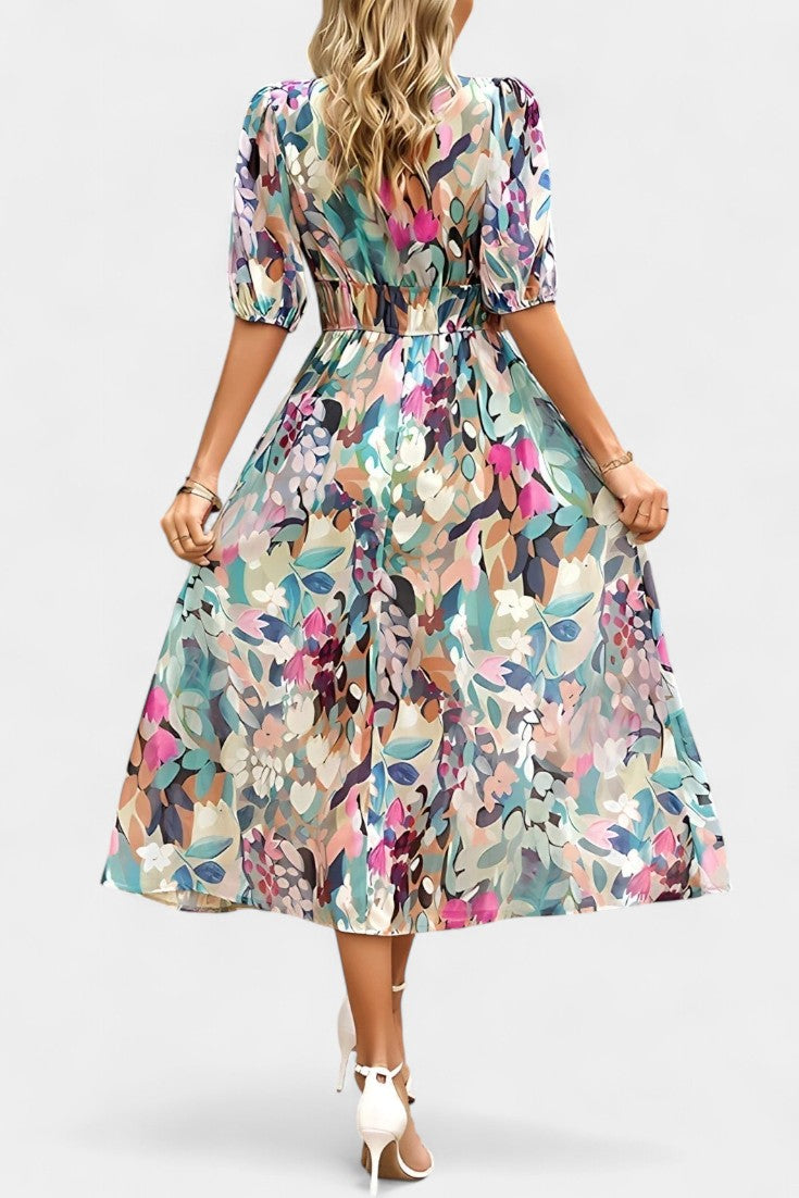 Sophia | Floral Charm Summer Dress