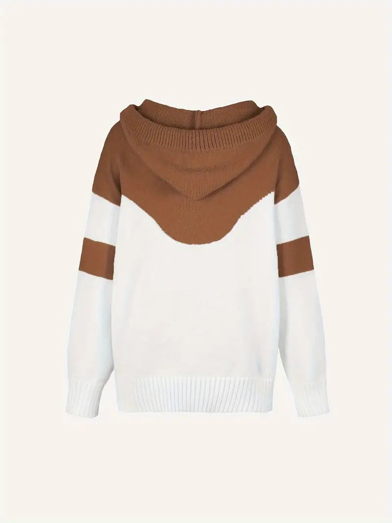 Lucy | Color Block Hoodie