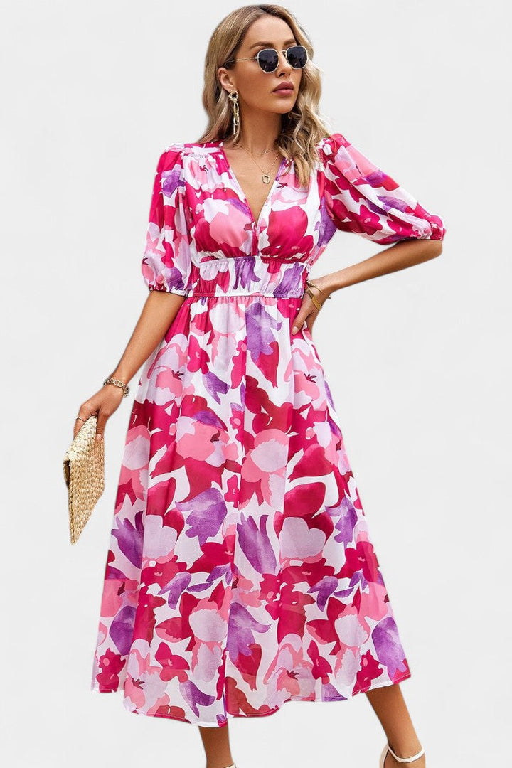 Sophia | Floral Charm Summer Dress
