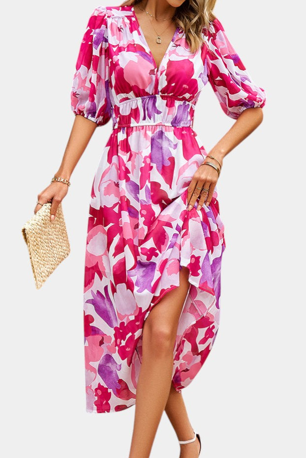 Sophia | Floral Charm Summer Dress