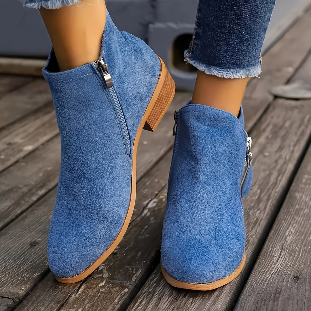 Lori | Stylish Side-Zip Boots