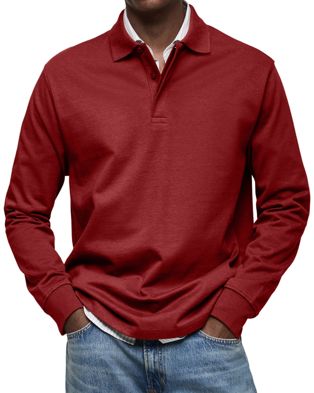 Mayfair | Luxury Long-Sleeved Polo Shirt