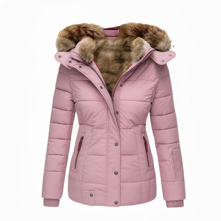 Nora | Warm winter coat with soft fur lining