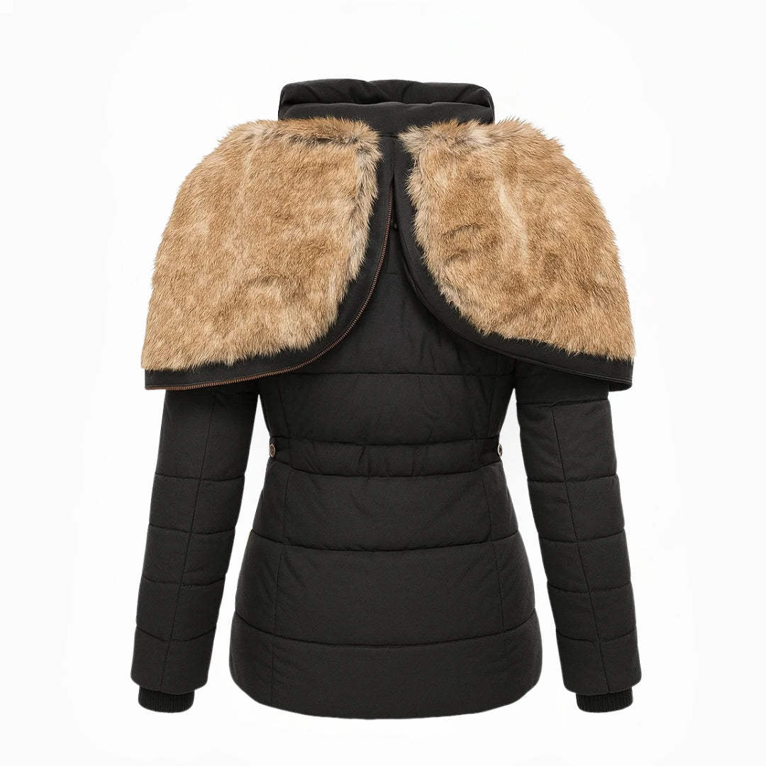 Nora | Warm winter coat with soft fur lining