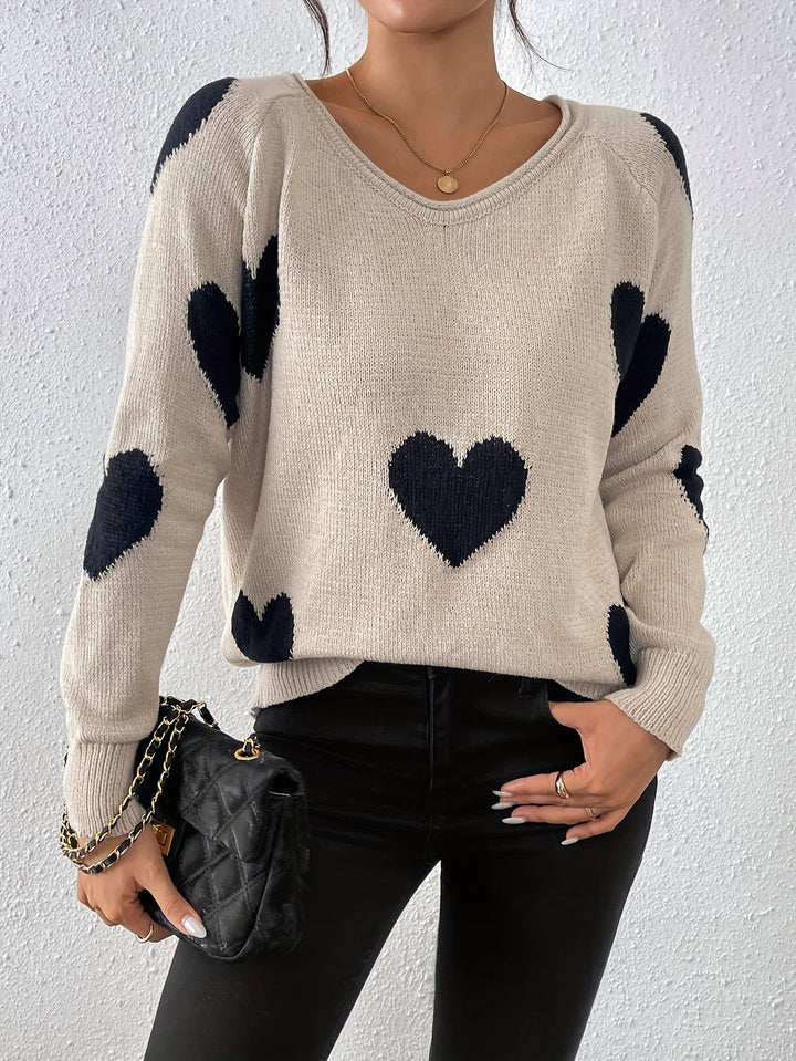 Lauren | Lovely Heart Sweater
