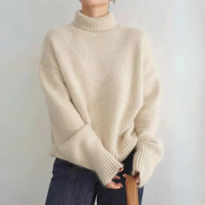 Cyra - Comfortable Knitted Soft Turtleneck Sweater