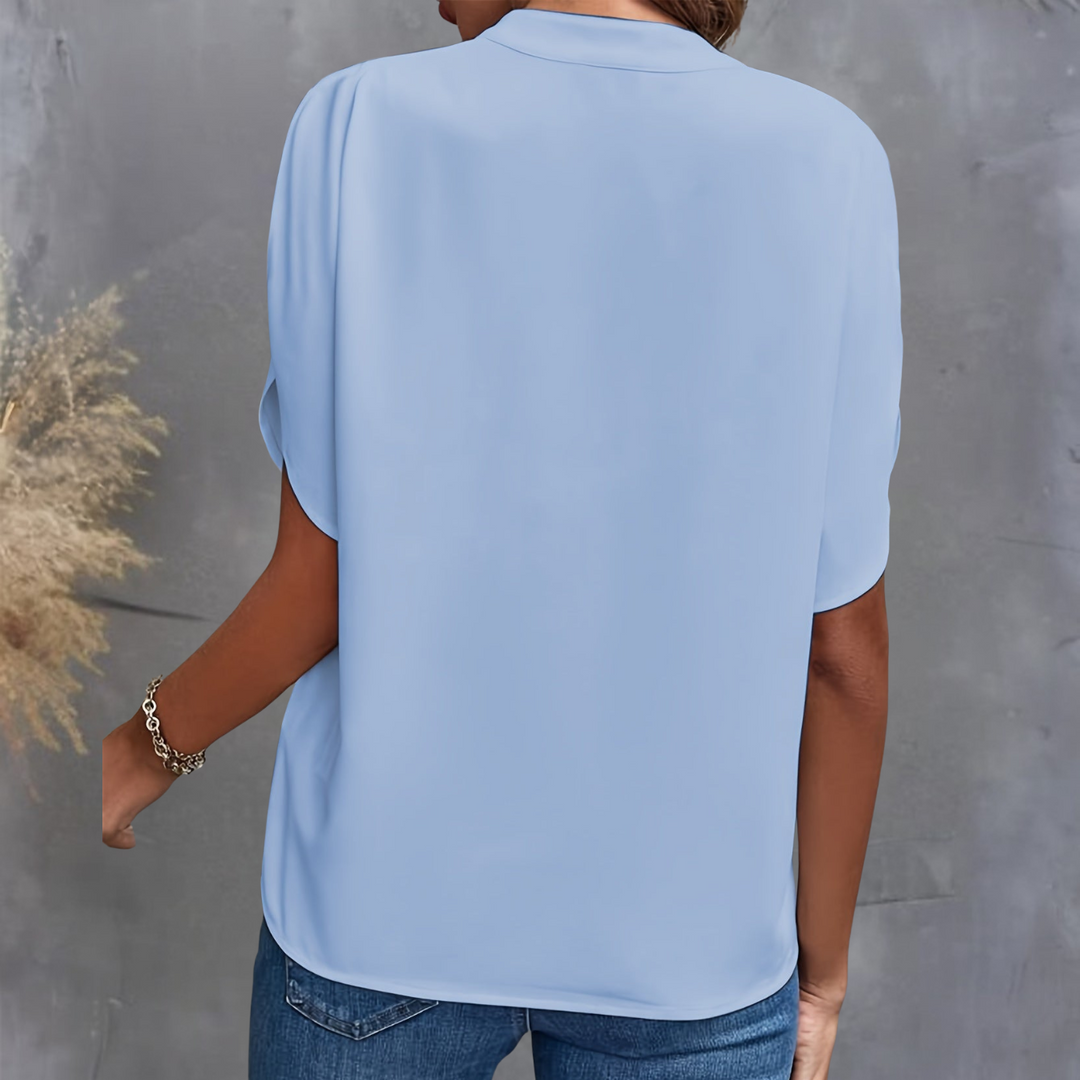 Demi Claire | Sophisticated V-Cut Top