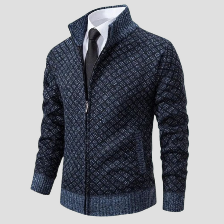 Samuel | Timeless Full-Zip Cardigan
