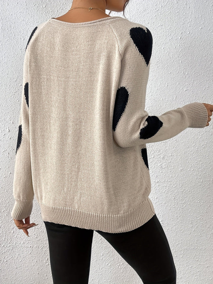 Lauren | Lovely Heart Sweater