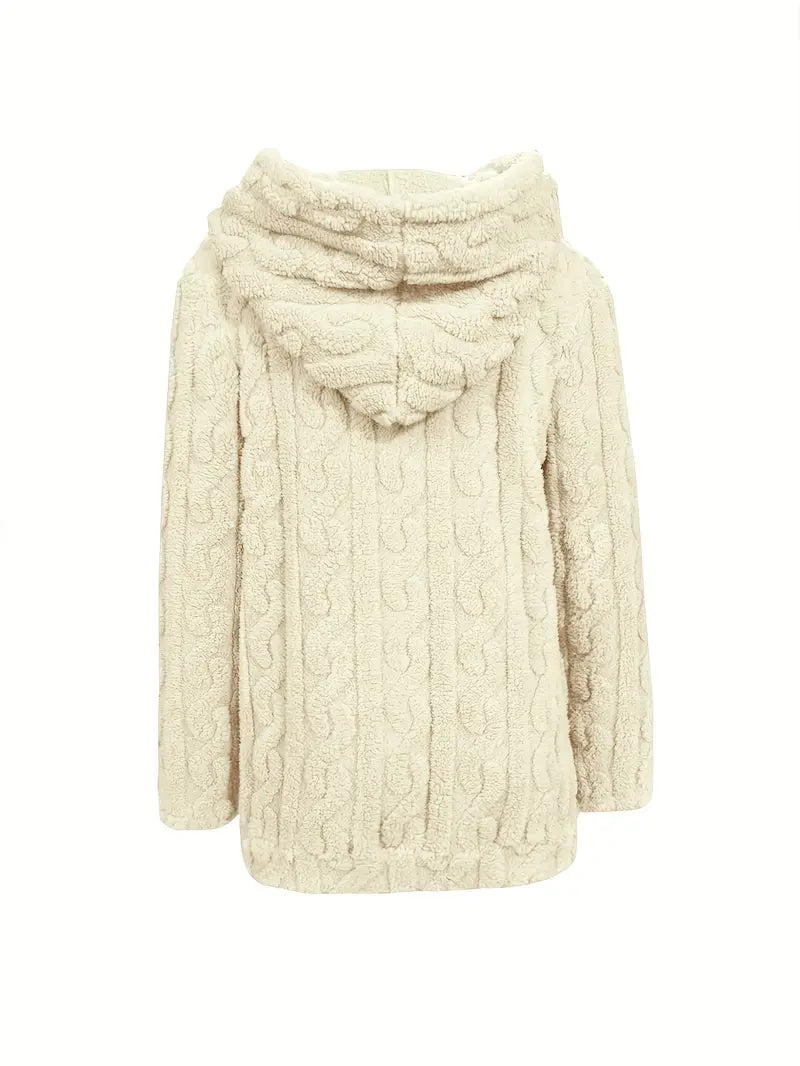 Livia | Hooded Full-Zip Sweater