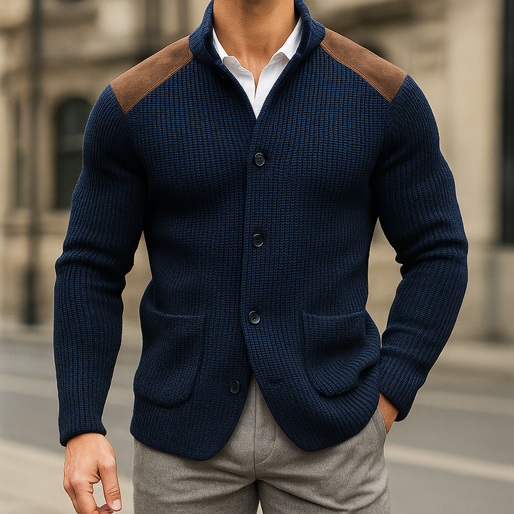 Joshua | Textured Knit Blazer