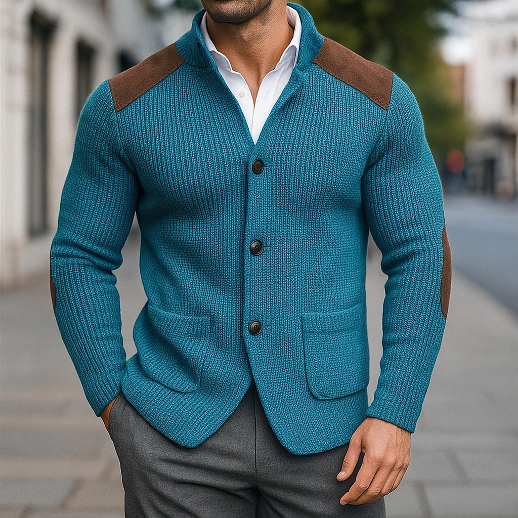 Joshua | Textured Knit Blazer