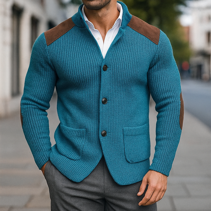 Joshua | Textured Knit Blazer