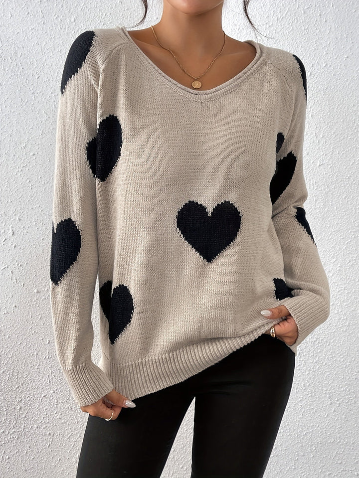 Lauren | Lovely Heart Sweater