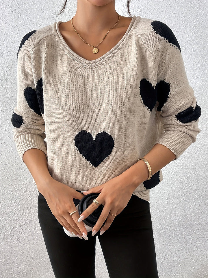 Lauren | Lovely Heart Sweater
