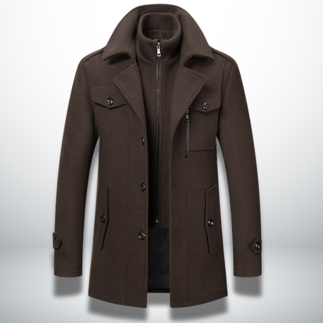 Thomas | Warm and elegant coat for men