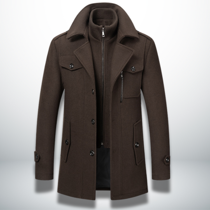 Thomas | Warm and elegant coat for men