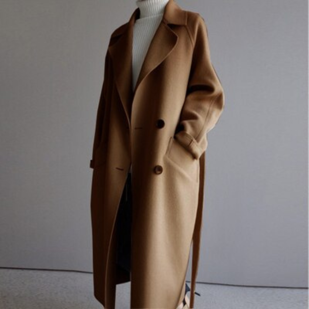 Tiara | Long Wool Coat with Class