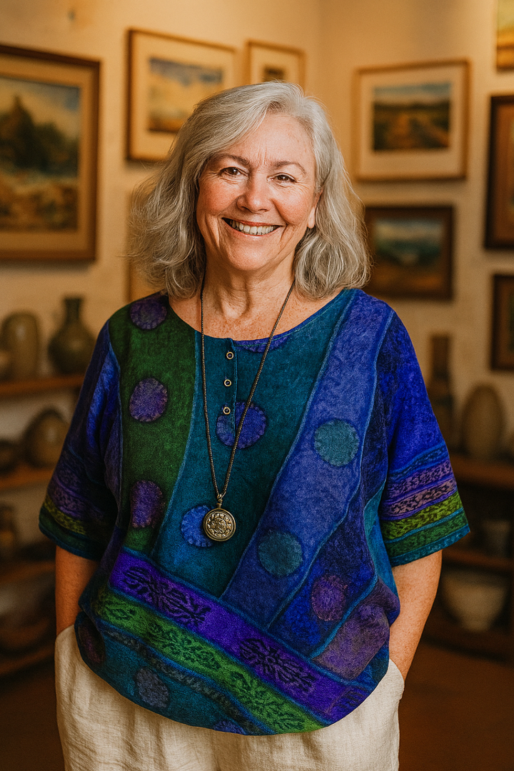 Tessa | Radiant Ethnic Tunic Top