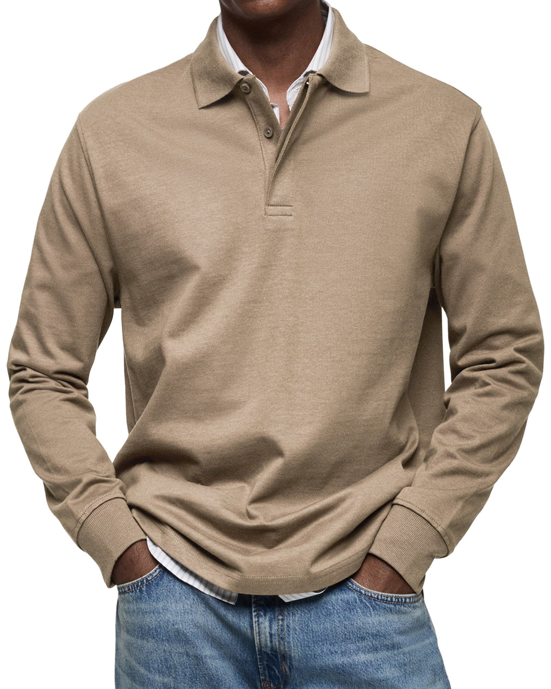 Mayfair | Luxury Long-Sleeved Polo Shirt