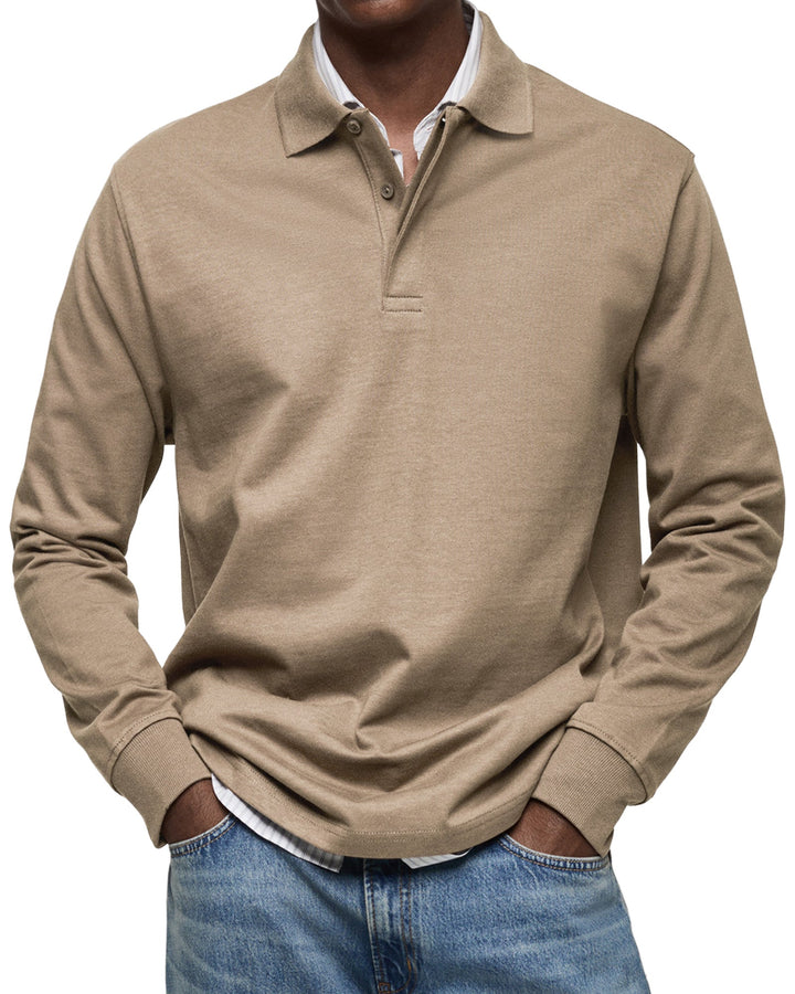 Mayfair | Luxury Long-Sleeved Polo Shirt
