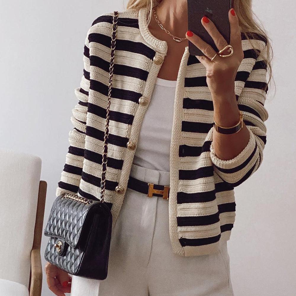 Valery | Striped cardigan