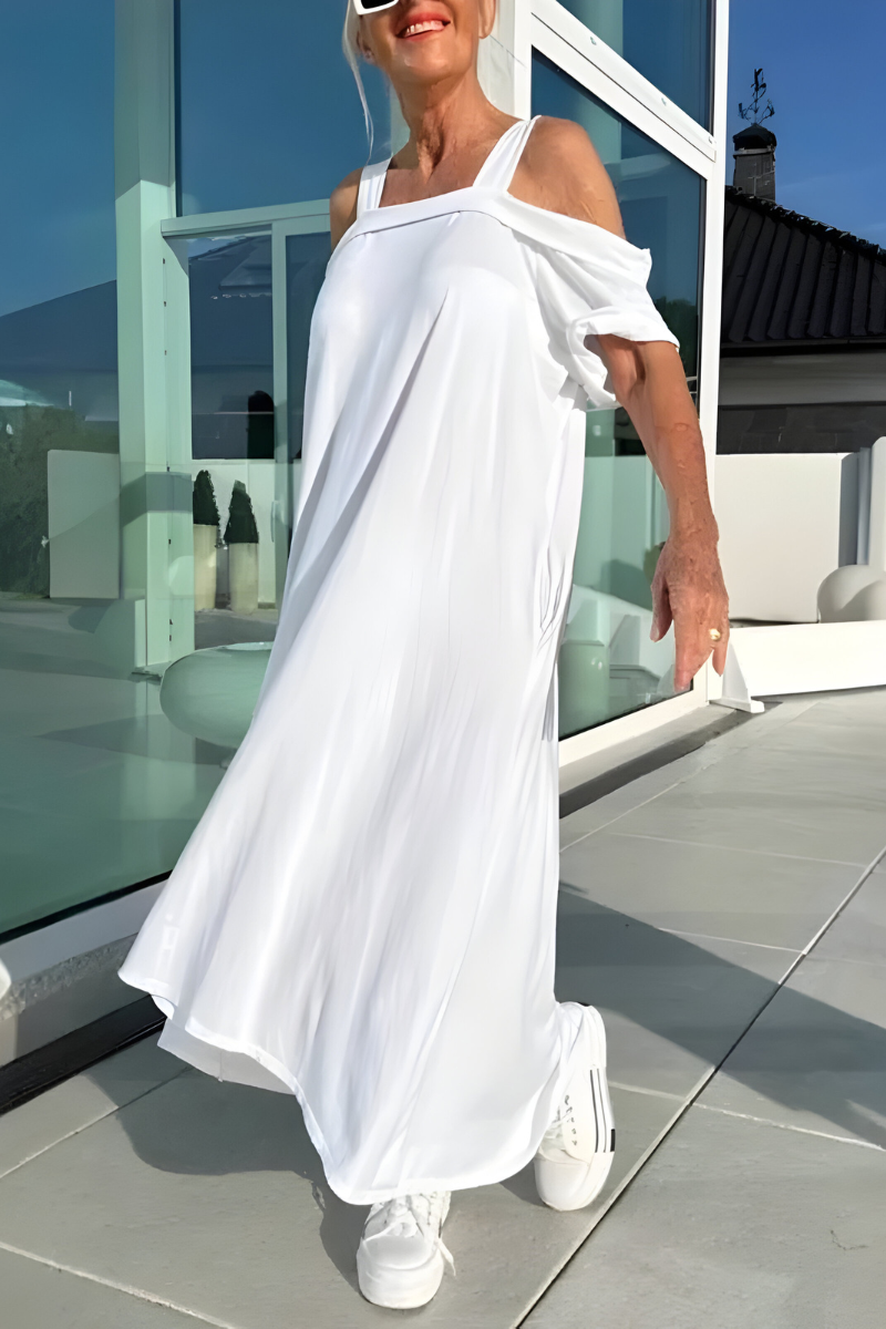 Josephine | Effortless Off-Shoulder Maxi Dress