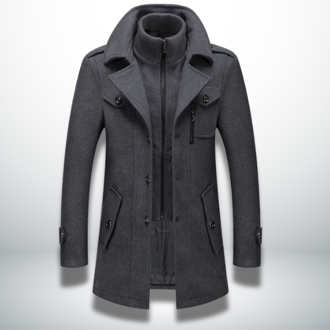 Thomas | Warm and elegant coat for men