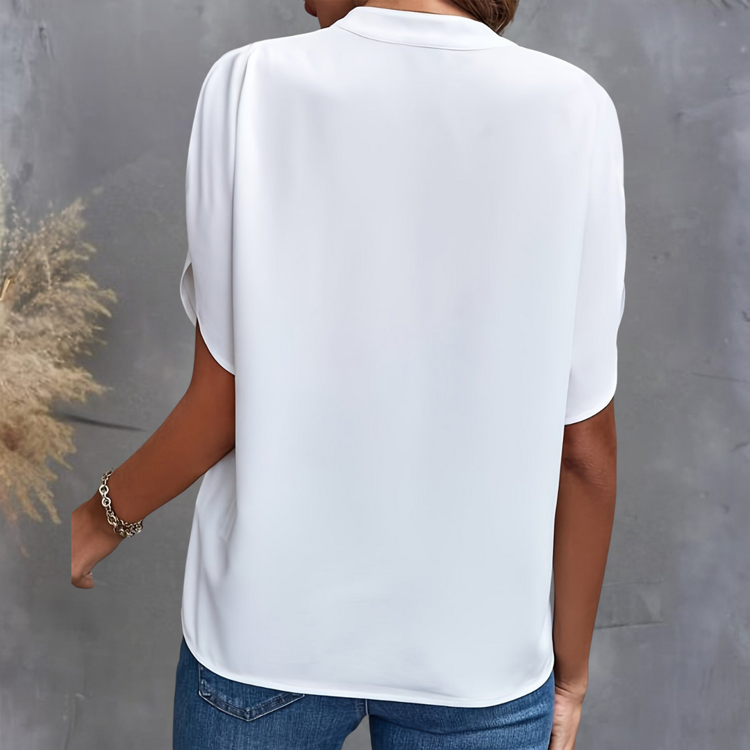 Demi Claire | Sophisticated V-Cut Top