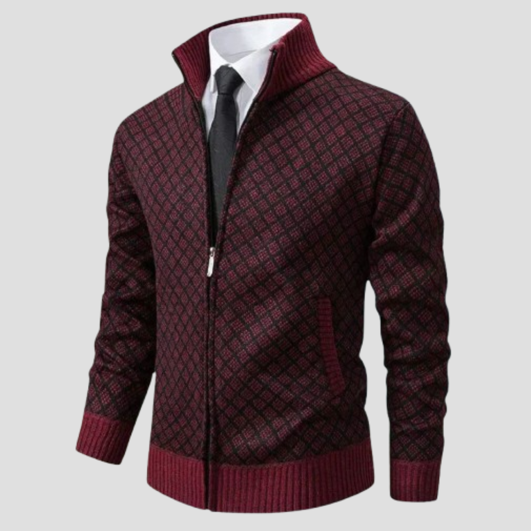 Samuel | Timeless Full-Zip Cardigan