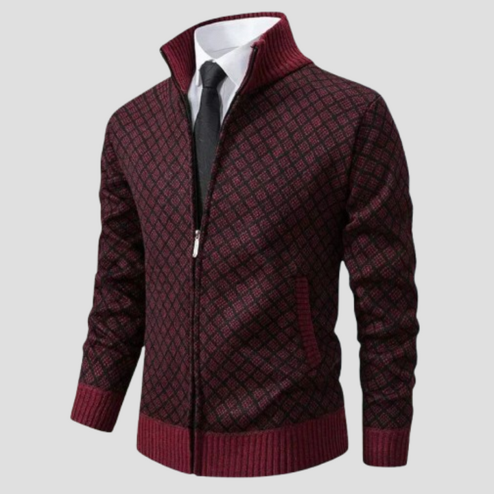 Samuel | Timeless Full-Zip Cardigan