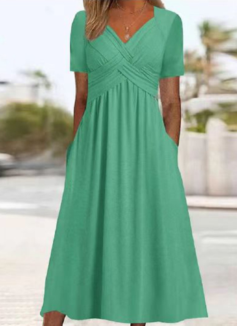 Penelope | Stylish Crossover Dress