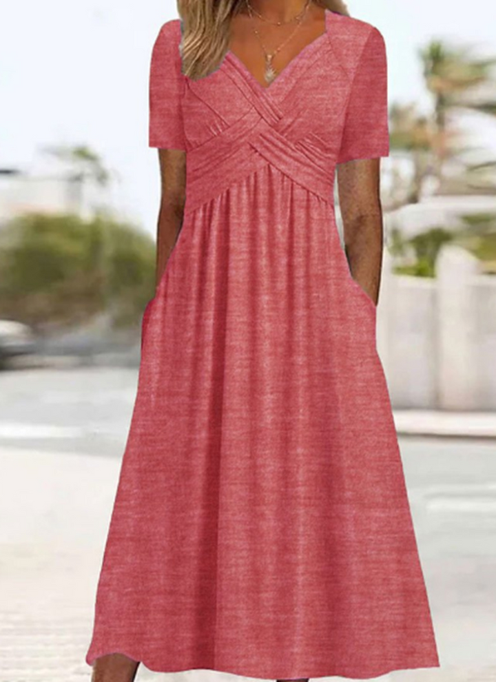 Penelope | Stylish Crossover Dress