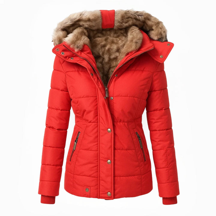 Nora | Warm winter coat with soft fur lining