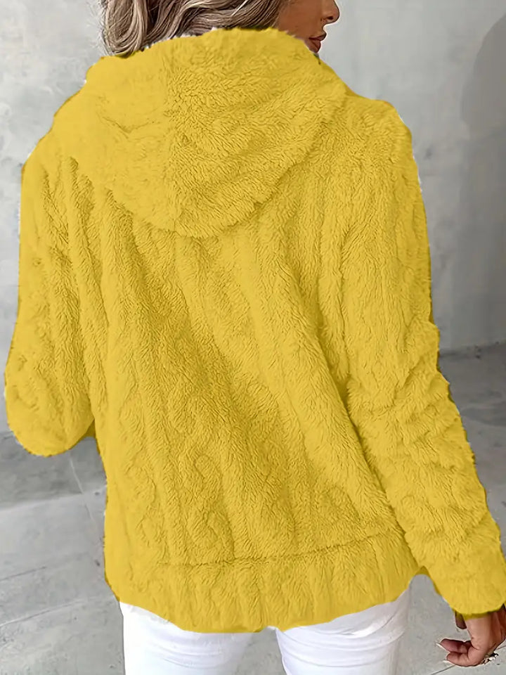 Livia | Hooded Full-Zip Sweater