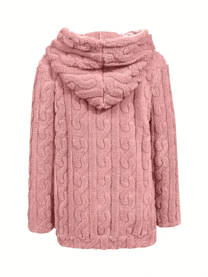 Livia | Hooded Full-Zip Sweater