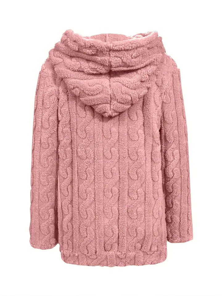 Livia | Hooded Full-Zip Sweater