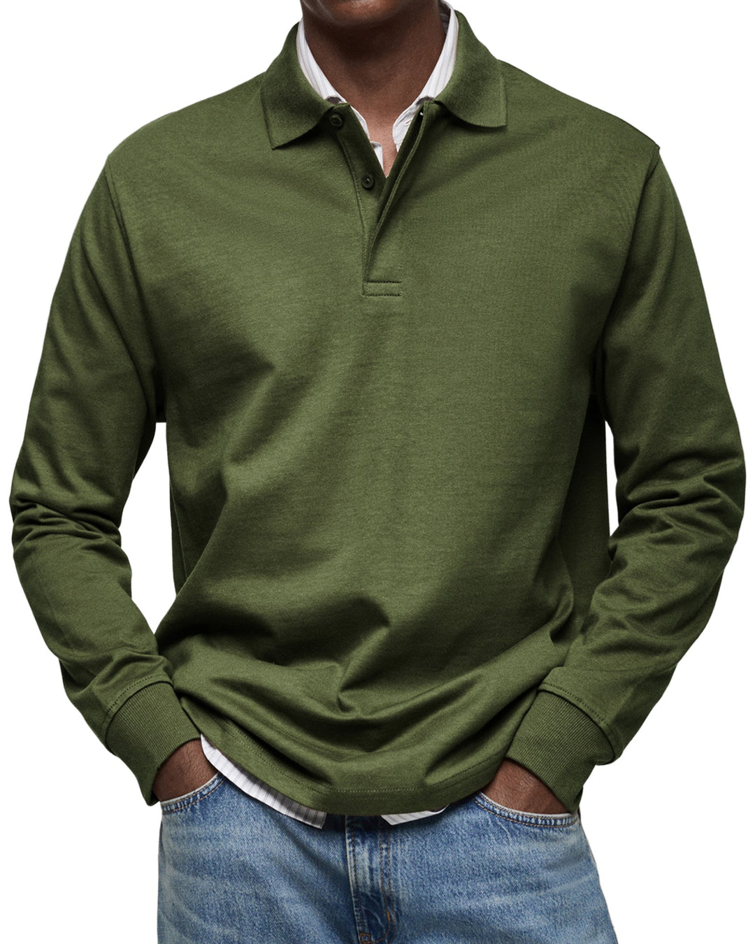 Mayfair | Luxury Long-Sleeved Polo Shirt