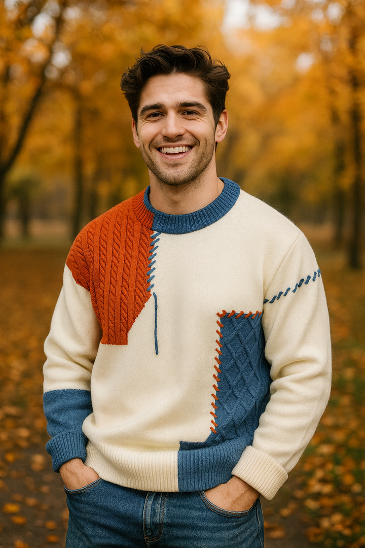 Mayfair | Arty Patch Sweater