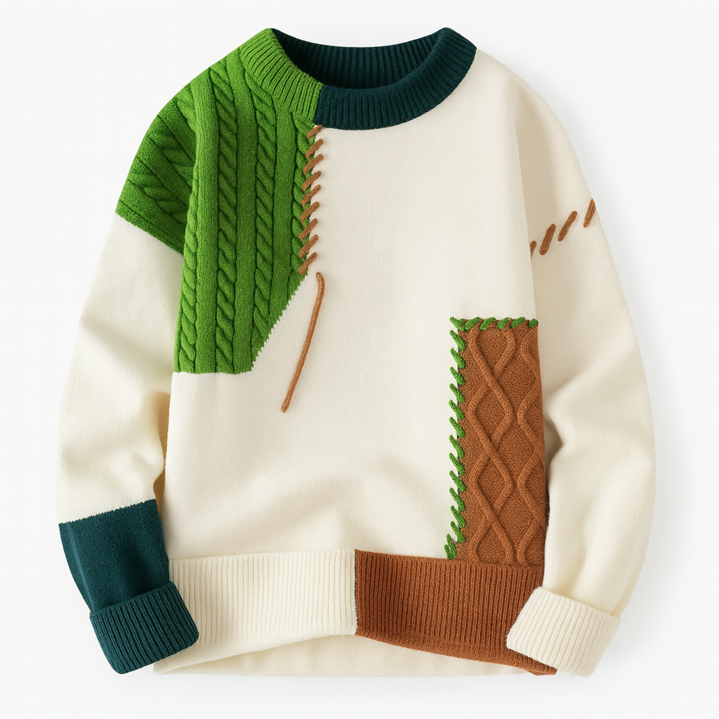 Mayfair | Arty Patch Sweater