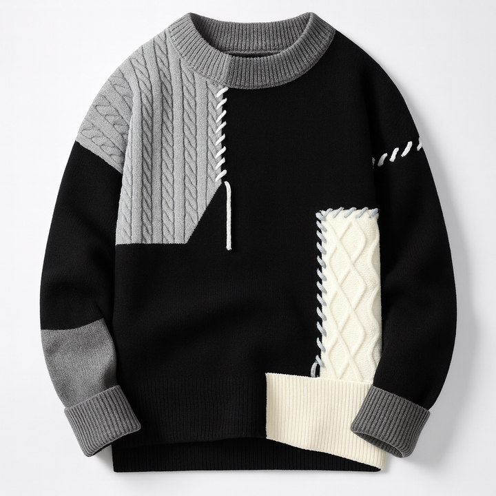Mayfair | Arty Patch Sweater