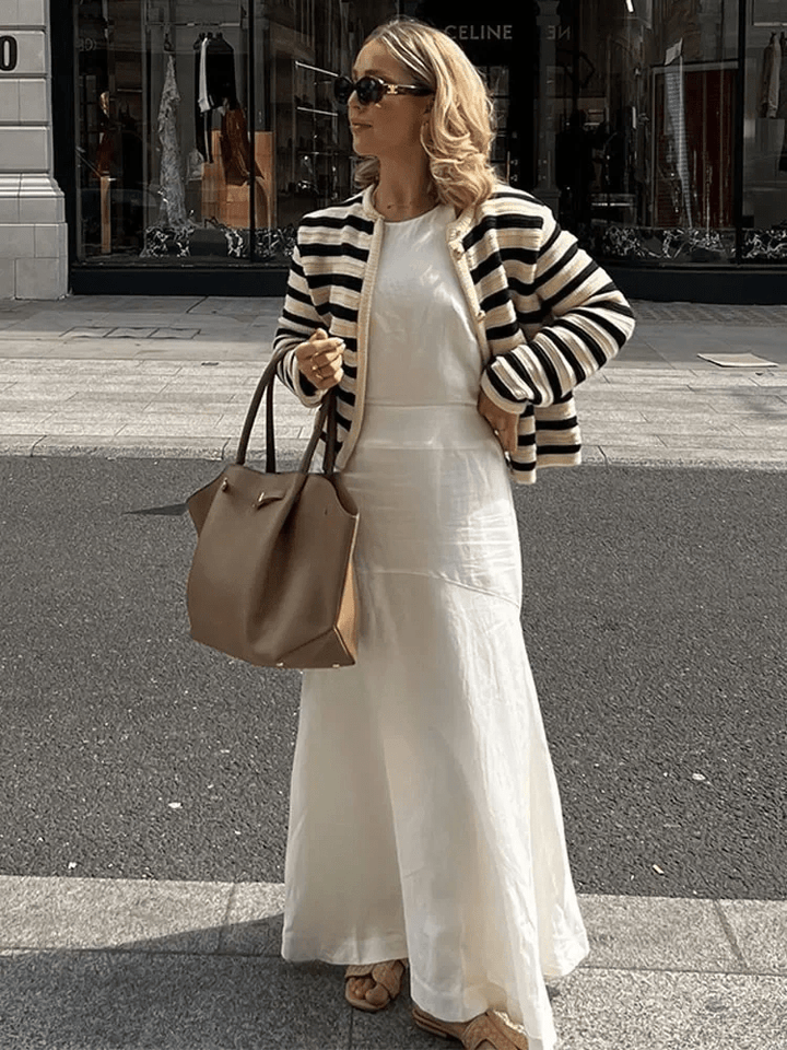 Valery | Striped cardigan