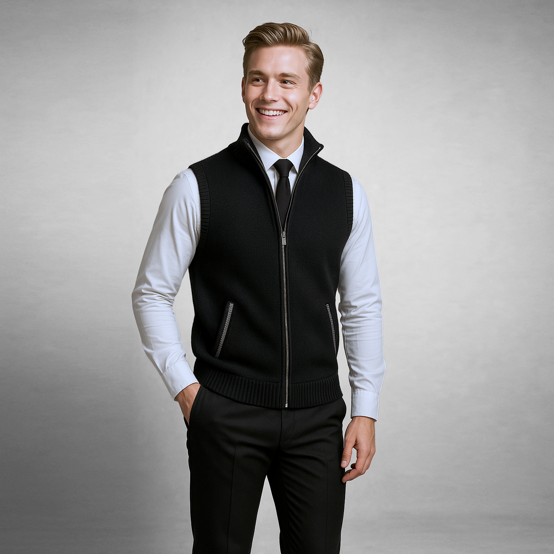 Adam | Gilet with Full Zip