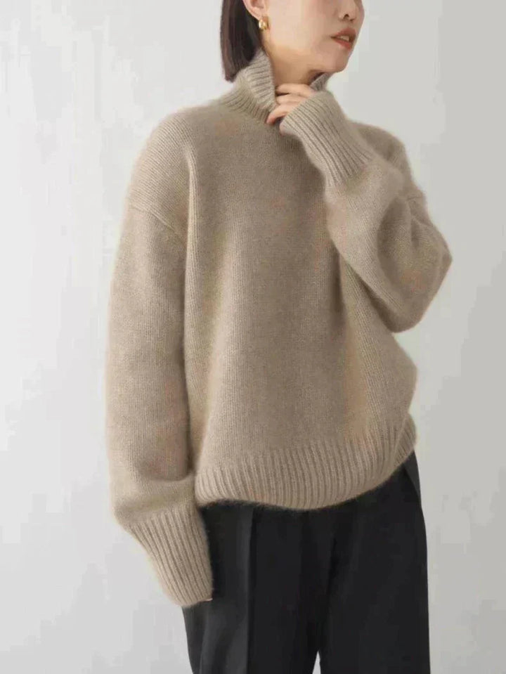 Cyra - Comfortable Knitted Soft Turtleneck Sweater