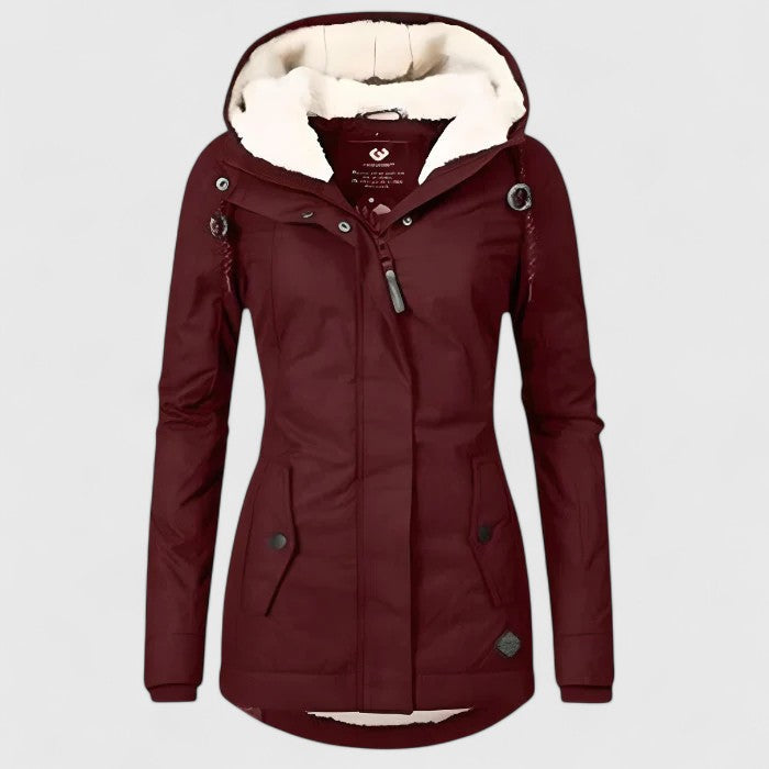 Dorothy | Waterproof winter coat with hood