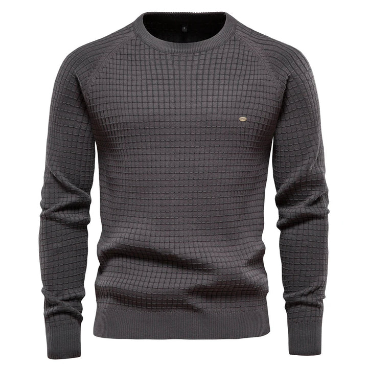 Mayfair | Men's jumper with diamond pattern