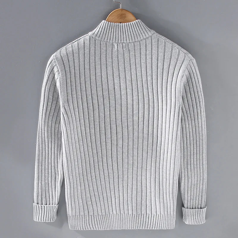 Louis | Comfortable Ribbed Cardigan