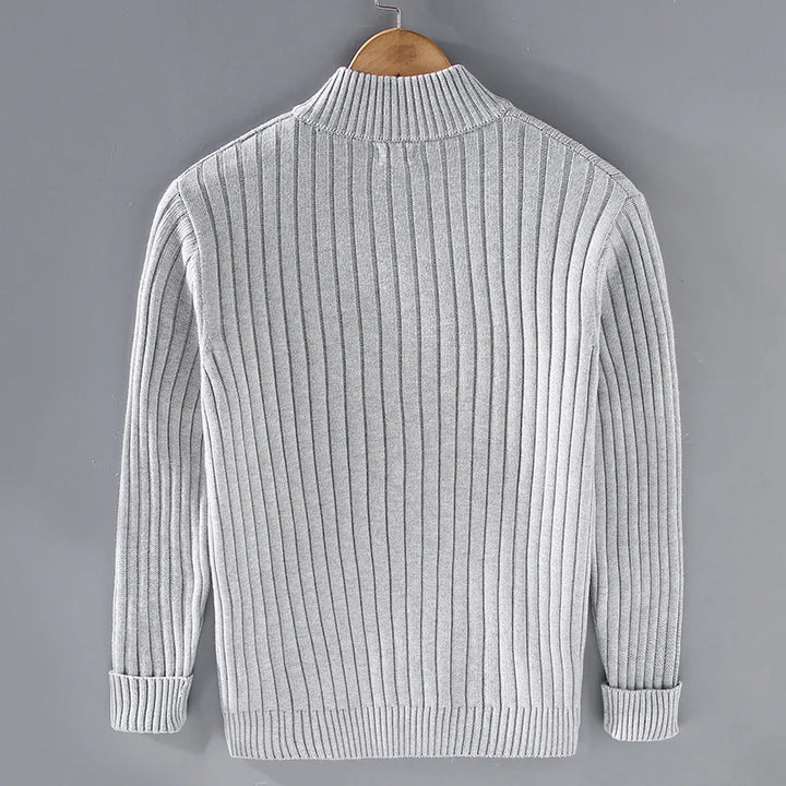 Louis | Comfortable Ribbed Cardigan