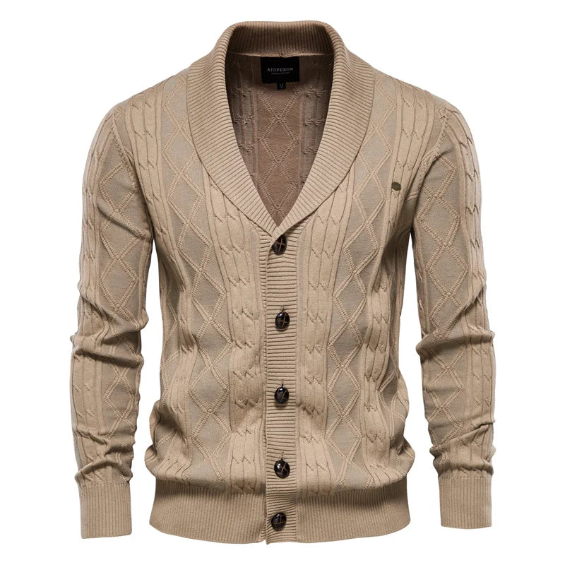 MIRAVO | Men's button-up cardigan